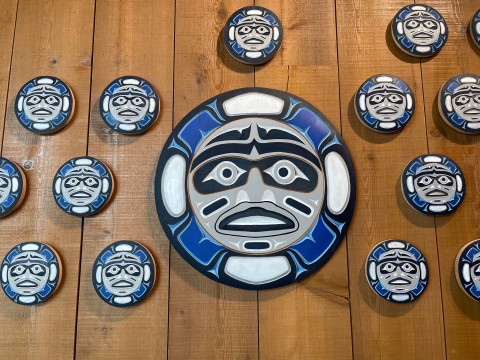 Indigenous art in Whitehorse at RiRC 2022