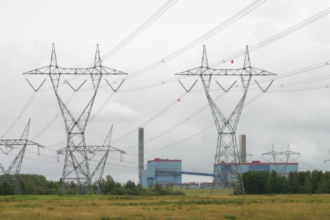 The Genesee coal generating station in Alberta